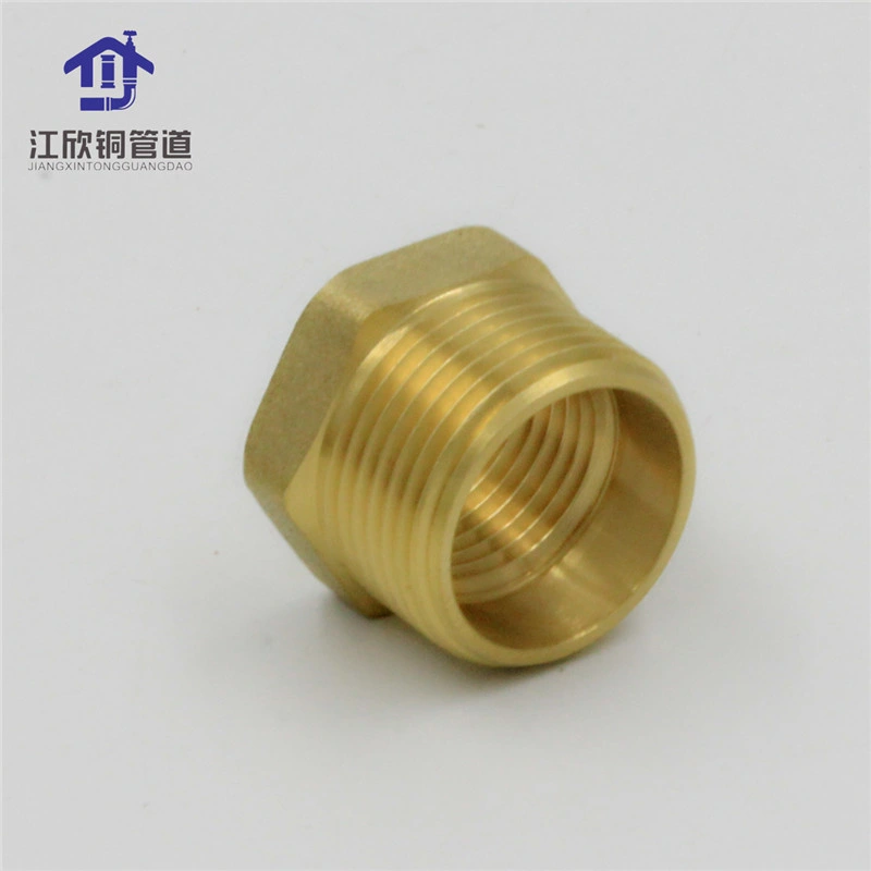 Brass Nut Flared Thread Hardware Heating Plumbing Fitting