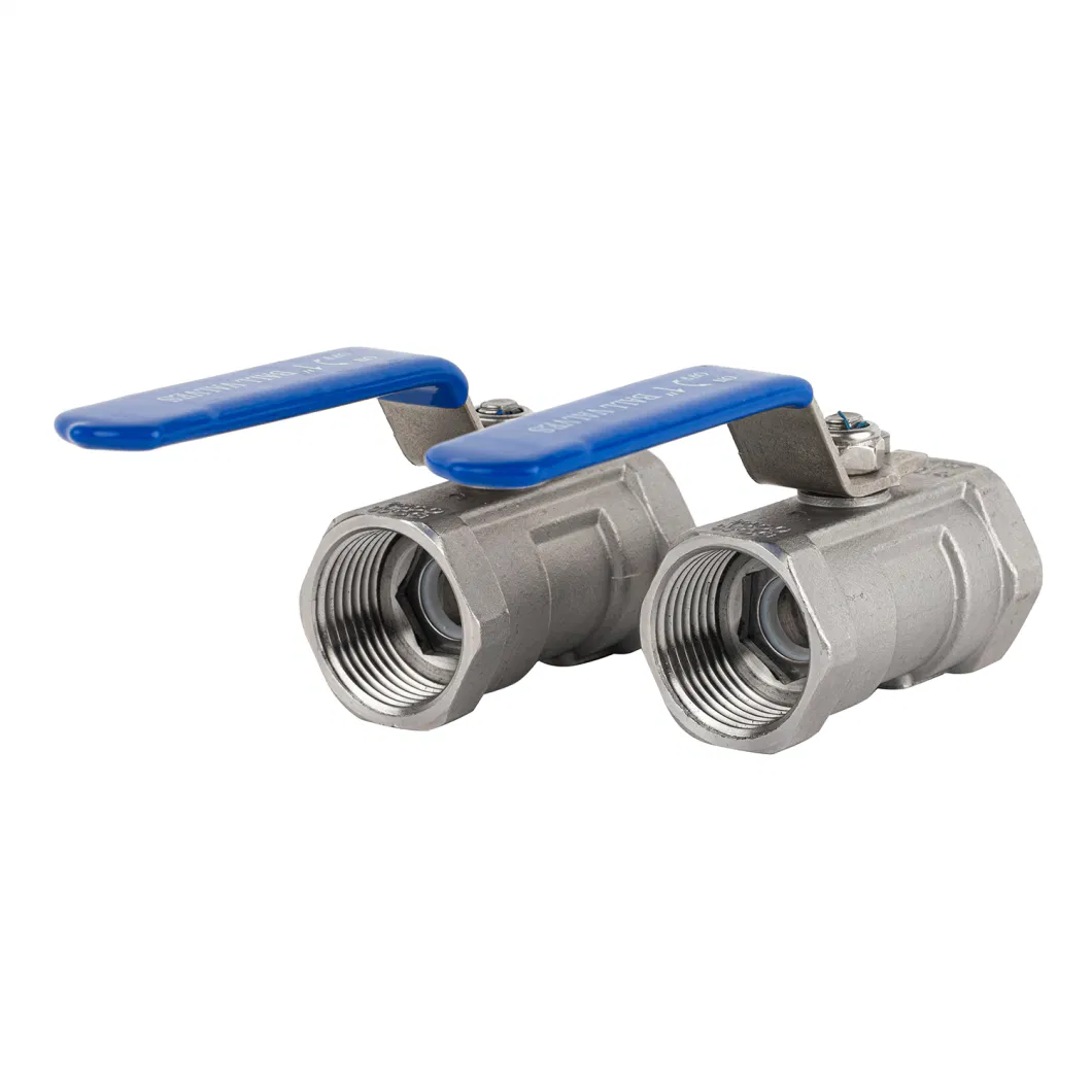 Custom Logo 1/2" SS304 High Pressure 1PC Ball Valve